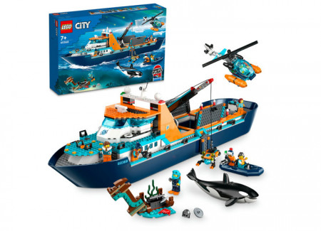Set LEGO City - Nava pentru explorari arctice (60368)