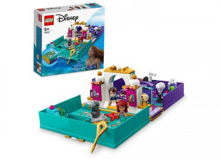 Set LEGO Disney - Cartea povestii Mica sirena (43213)