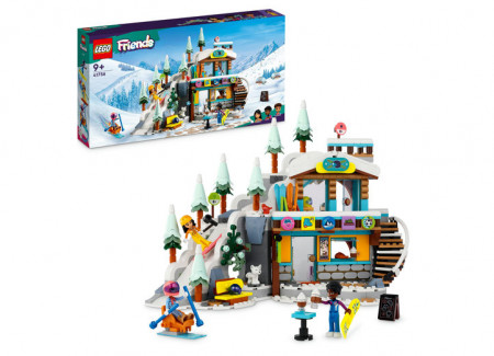 Set LEGO Friends - Partie de schi si cafenea (41756)