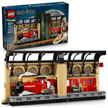 Set LEGO Harry Potter - Colțul cu cărți: Expresul Hogwarts (76450)