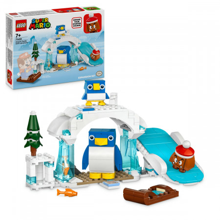Set LEGO Super Mario - Set de extindere: Aventura pinguinilor in zapada (71430)