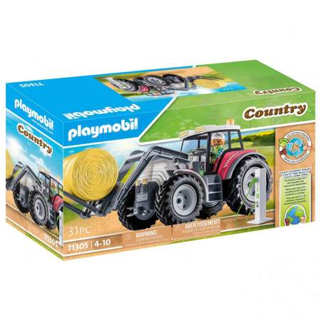 Set de joaca Playmobil - Tractor Mare Cu Accesorii