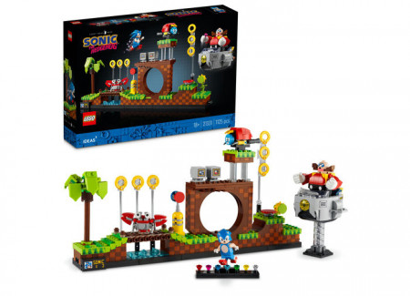 Set LEGO Juniors - Ariciul Sonic: Zona Green Hills (21331)