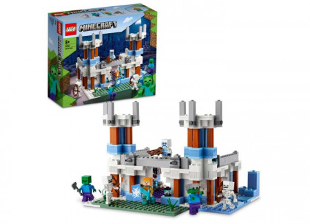 Set LEGO Minecraft - Castelul de gheata (21186)