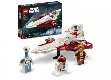Set LEGO Star Wars - Jedi Starfighter-ul lui Obi-Wan Kenobi (75333)