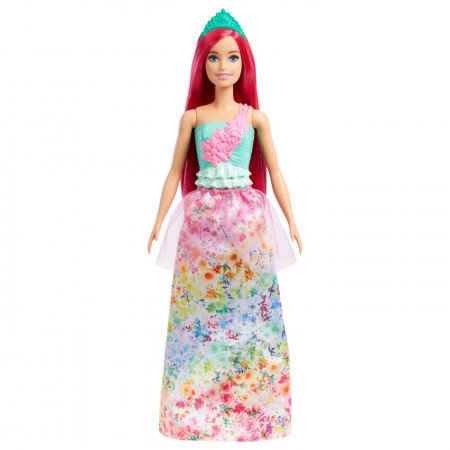 Barbie Dreamtopia Papusa Printesa Cu Par Roz