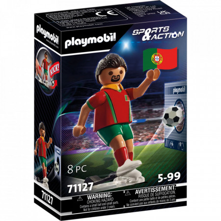 Figurina Playmobil, Jucator De Fotbal Portughez