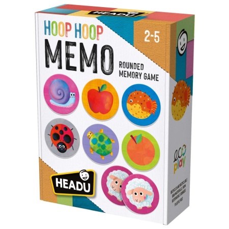 Headu - Joc de memorie cu cartonase rotunde