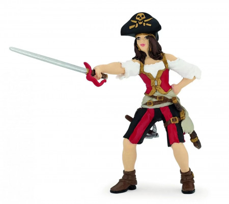 Papo Figurina Femeie Pirat Bruneta