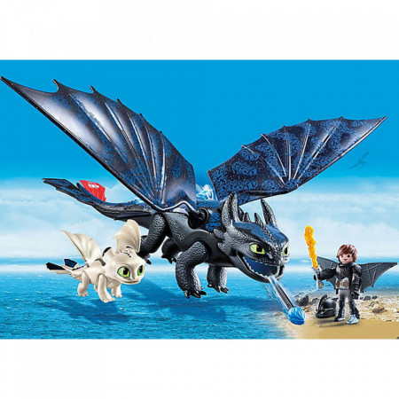 Playmobil - Hiccup, Toothless Si Pui De Dragon