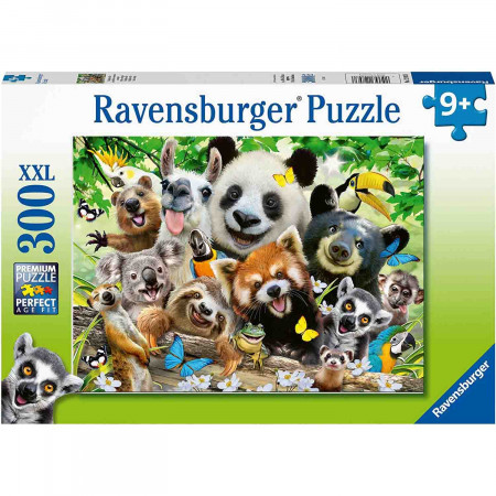 Puzzle Selfie Cu Animale, 300 Piese