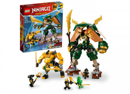 Set LEGO Ninjago - Robotii lui Lloyd si Arin (71794)