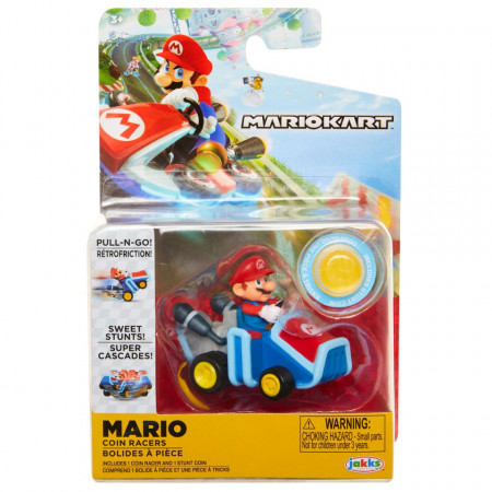 Masinuta cu figurina inclusa, Nintendo Mario, Mario
