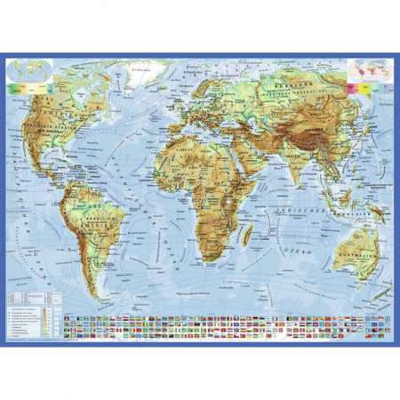 Puzzle Harta Politica A Lumii, 300 Piese