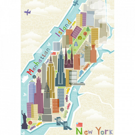 Puzzle New York, 99 Piese