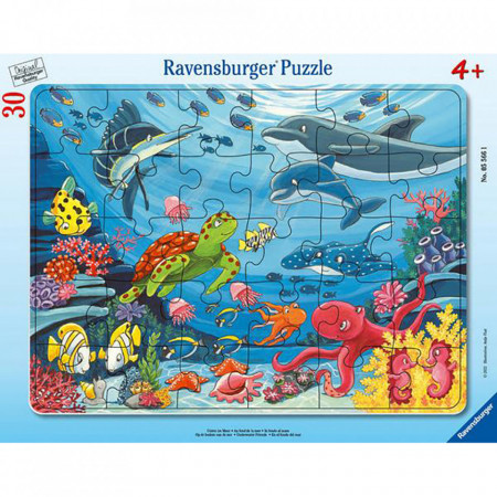 Puzzle Tip Rama Animale Marine, 30 Piese