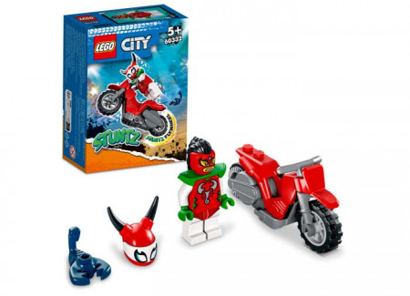 Set LEGO City - Motocicleta scorpion de cascadorii (60332)
