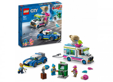 Set LEGO City - Urmarirea masinii de inghetata (60314)