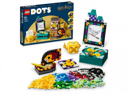 Set LEGO DOTS - Kit pentru desktop Hogwarts™ (41811)
