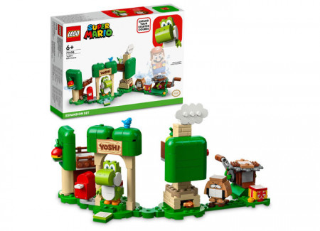 Set LEGO Super Mario - Set de extindere - Casa cu cadouri a lui Yoshi (71406)