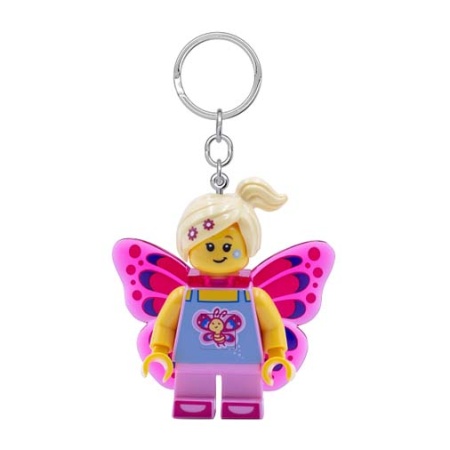 Breloc LEGO Iconic cu LED - Fata Fluture