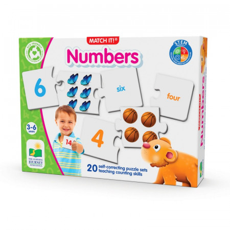 Puzzle Potriveste Numerele