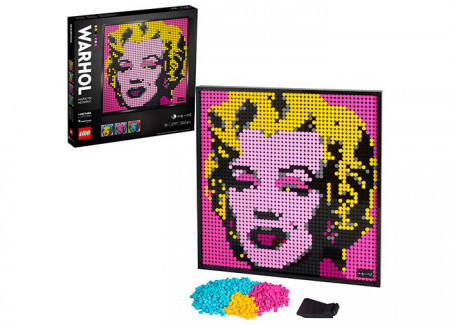 Set LEGO Art - Andy Warhol's Marilyn Monroe (31197)