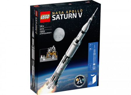 Set LEGO Art - LEGO NASA Apollo Saturn V (92176)