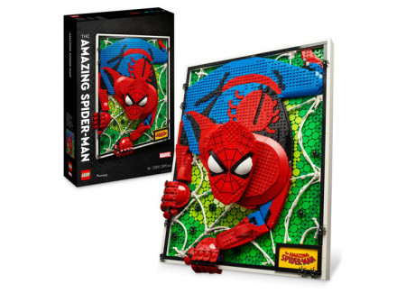 Set LEGO Art - Uimitorul Spider-Man (31209)