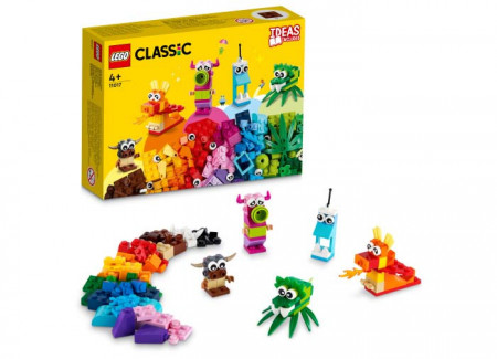 Set LEGO Classic - Monstri Creativi (11017)
