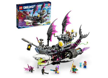 Set LEGO DREAMZzz - Corabia - rechin de cosmar (71469)