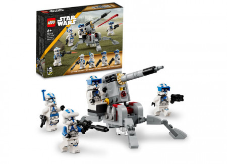 Set LEGO Star Wars - Pachet de lupta Clone Troopers divizia 501 (75345)