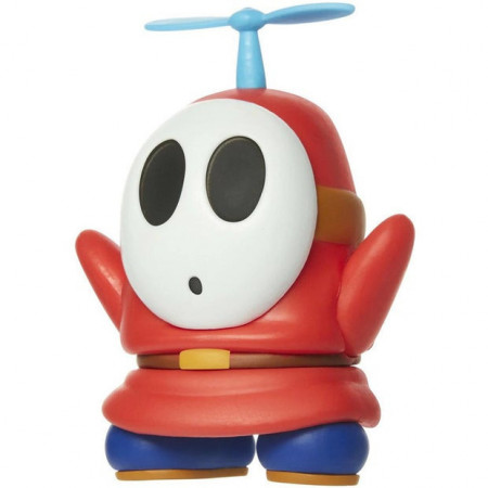 Figurina Nintendo Super Mario - Model Shy Guy, 10 cm