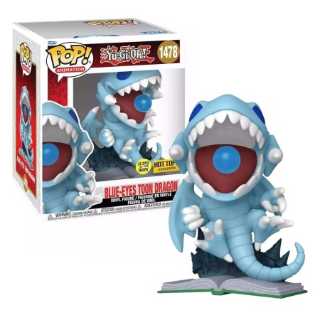 Funko Pop Super: Yu-Gi-Oh- Blue-Eyes Toon Dragon(attack)(GW)