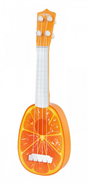 Instrument Muzical Ukulele Cu Design De Portocala