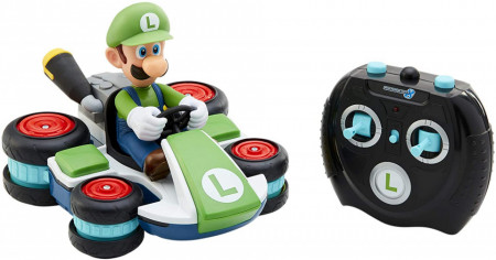 Masinuta Cu Telecomanda Mario Nintendo, model Luigi