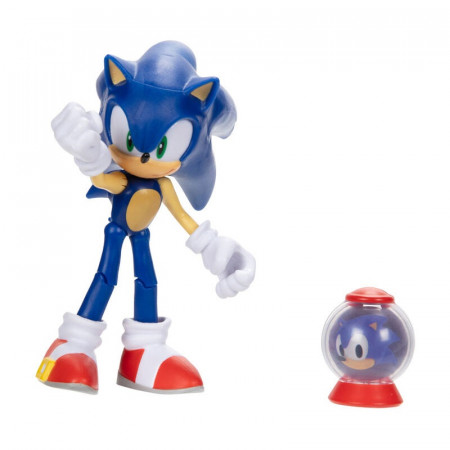 Nintendo Sonic - Figurina articulata Modern Sonic, S11, 10 cm