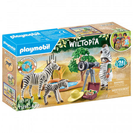 Set de joaca Playmobil Fotograf Si Zebre