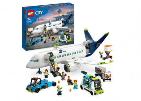 Set LEGO City - Avion de pasageri (60367)