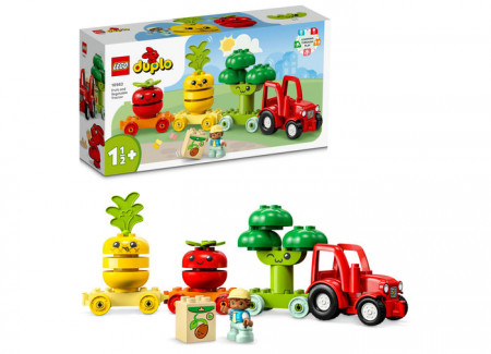 Set LEGO DUPLO - Tractor cu fructe si legume (10982)