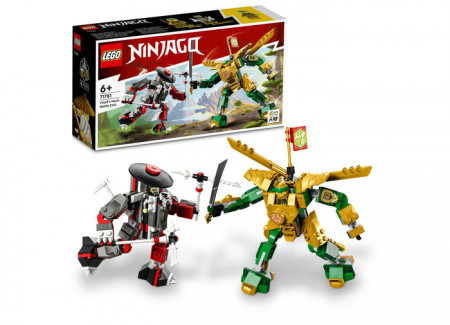 Set LEGO Ninjago - Lupta cu robotul EVO al lui Lloyd (71781)