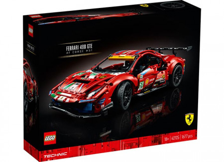 Set LEGO Technic - Ferrari 488 GTE “AF Corse #51” (42125)