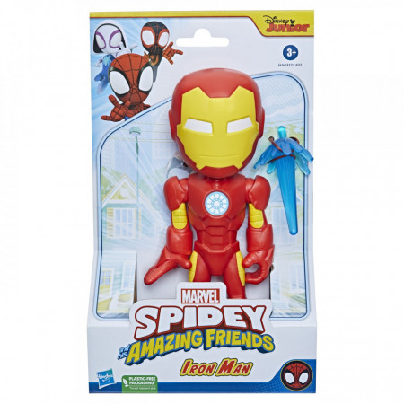 Spidey Prietenii Extraordinari Figurina Iron Man Supradimensionata 22.8Cm
