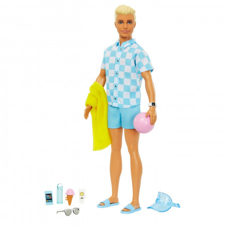 Barbie Papusa Ken O Zi La Plaja