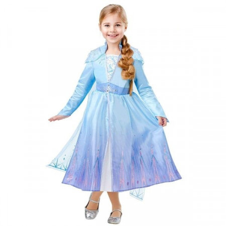 Costum Deluxe Elsa De Calatorie - Frozen 2 - Marime S