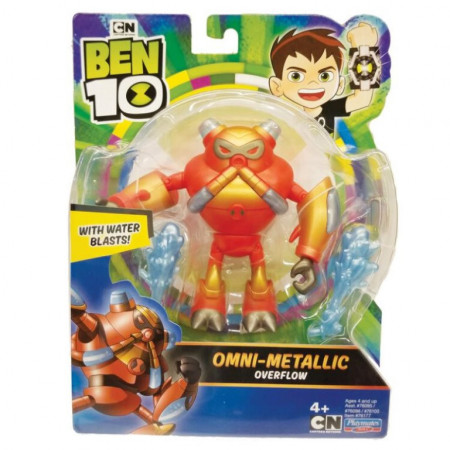 Figurina Ben 10, Metallic Overflow - 12Cm