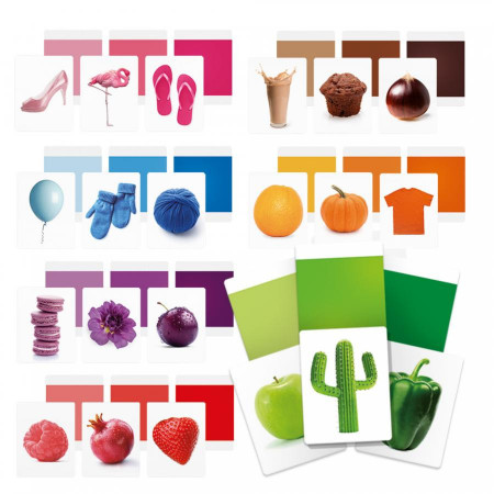 Headu Montessori - Cartonase Sa Invatam Culorile