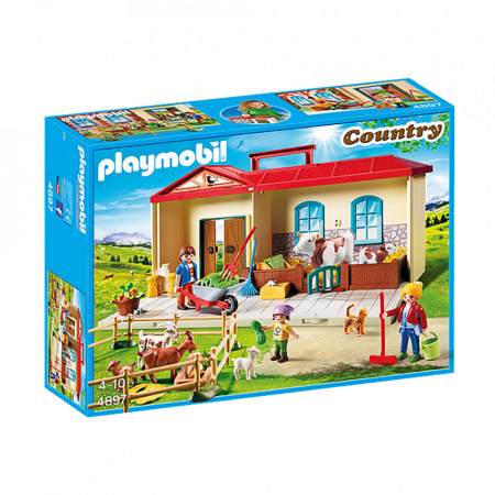 Playmobil - Cutie De Joaca- Casuta De La Tara