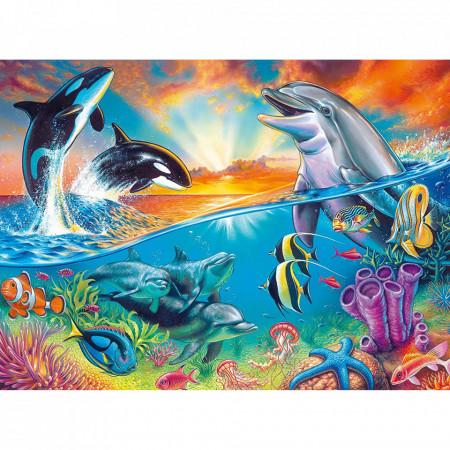 Puzzle Animale Din Ocean, 200 Piese