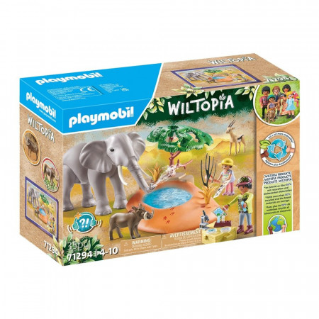 Set de joaca Playmobil Elefant Si Lac